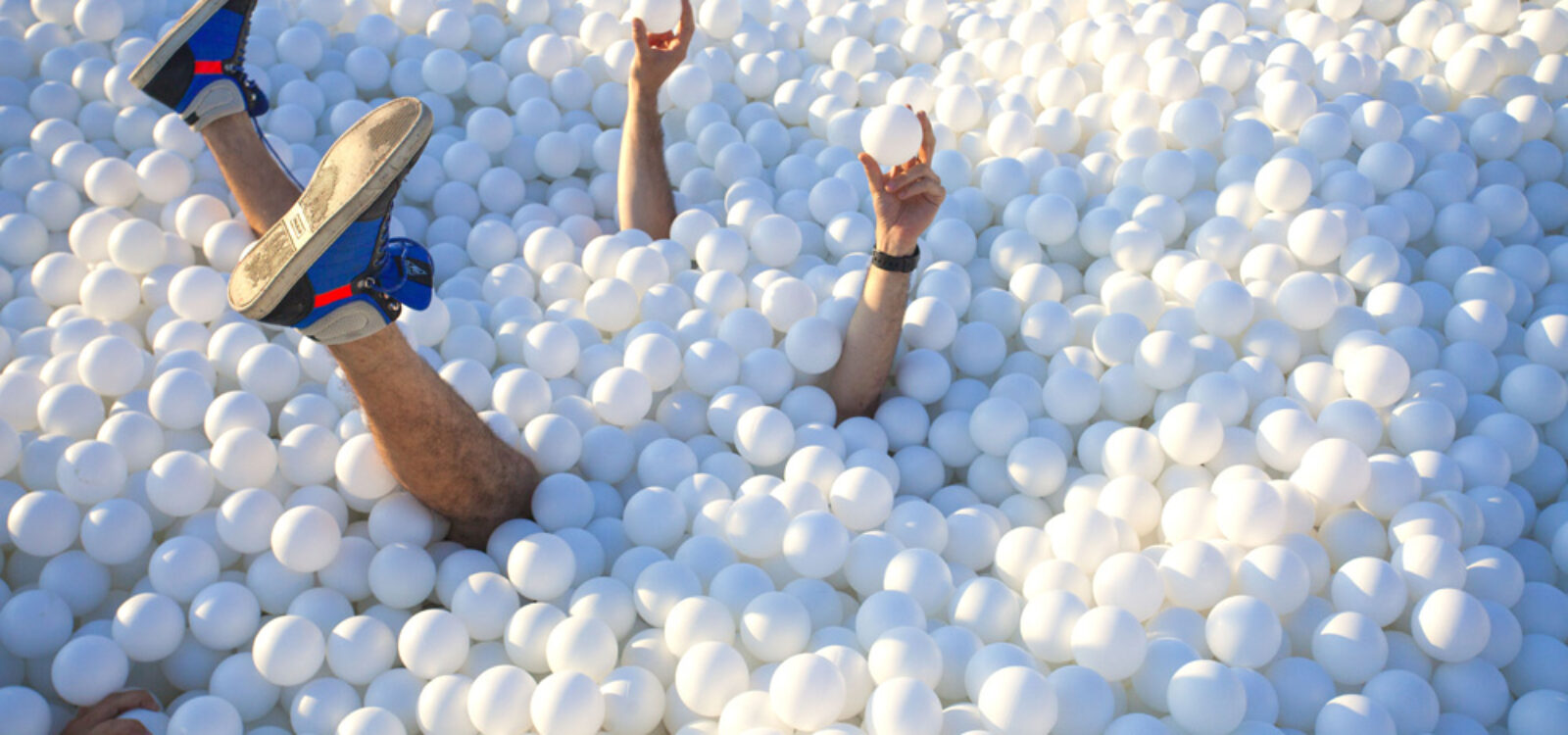 Installation artistique d'une aire de jeux pour Le Voyage à Nantes